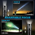 12Pack LED Flashlights High Lumens, 5Mode Tactical Flashlight - Image 3