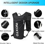 INOXTO Running Hydration Vest Backpack, Lightweight Insulated Pack - Image 2