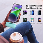 Mini Portable Charger for iPhone, 5000mAh PD Fast Charging Battery Pack - Image 2