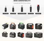 EBL 100 Watt Solar Panel, Foldable Solar Charger - Image 3