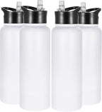 VEGOND 40 oz Insulated Water Bottle Bulk Stainless Steel Metal Water Bottles by VEGOND