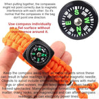 20 Pack Button Compass Mini Pocket Oil Filled Compass - Image 4