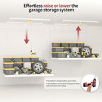Garage Ceiling Storage Racks – 4x8 FT Overhead Garage Storage Rack - Image 5