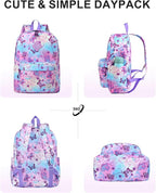 VASCHY Backpack for School, Lightweight Water Resistant Bookbag Schoolbag - Image 6