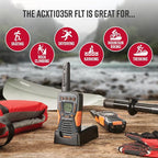 Cobra ACXT1035R FLT Floating Walkie Talkies - Image 5