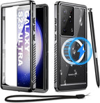 for Samsung Galaxy S23 Ultra Waterproof Case by Haireca