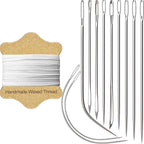 VONEEDL Upholstery Repair Kit: Waxed Sewing Thread & Heavy Duty Needles by VONEEDL