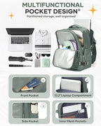 Travel Backpack for Women Airline Approved Carry on Backpack for Airplanes - Image 5