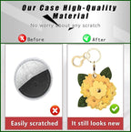 BORKUANA Leather Keychain Holder Case Compatible - Image 3
