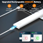 10 Inch Under Cabinet Lights, 2200mAh Rechargeable Battery Operated Motion - Image 4