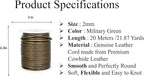 GENIQUE Real/Genuine Round Leather String Cord - Image 2