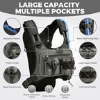 Criuage USA Original Patent Running Hydration Vest Backpack, Lightweight Chest - Image 2