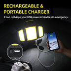 YZONI Rechargeable Work Light, 30W 3000Lumen LED Work Light - Image 6