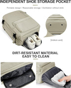 WONHOX Large Travel Backpack Carry on Flight Approved Laptop Work Business - Image 6