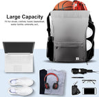 Drawstring Backpack with Mesh Pockets String Gym Bag Sackpack Sandproof Water - Image 2