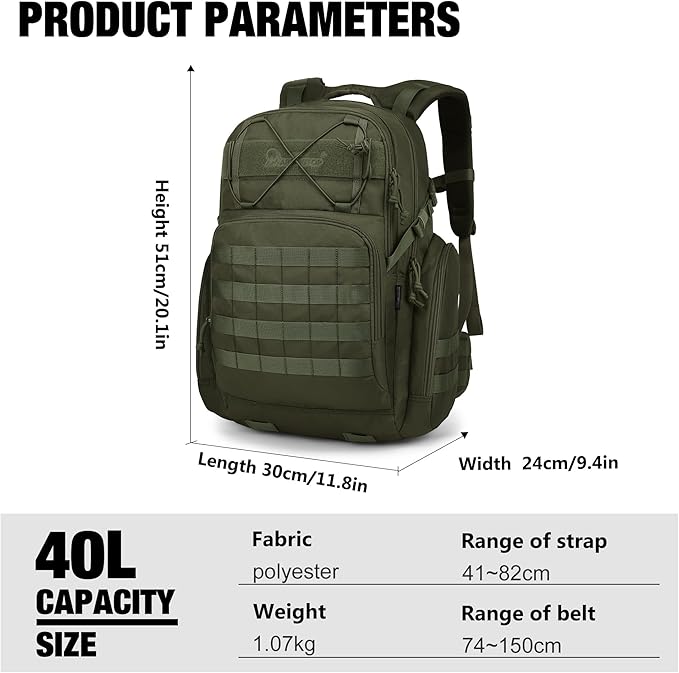 Mardingtop Military Tactical Backpack - Image 2
