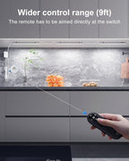 Remote Control Under Cabinet Led Light Plug in, Dimmable Daylight White 4500K - Image 6