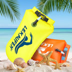 Swim Buoy for Open Water 2 Pack, 20L Swim Safety Float Waterproof Dry Bag for - Image 8