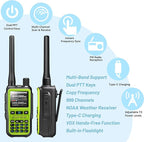 BAOFENG UV-5R Mini Ham Radio: Long Range Handheld Two Way Radio - Image 9