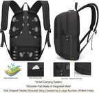 Tzowla Travel Laptop Backpack Water Resistant Anti-Theft Bag - Image 2