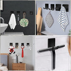 CGBE Shower Holders for Razors, 2 Pack Squeegee Holder and 2 Pack Razor Holder - Image 7