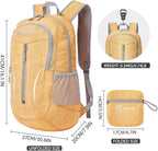 ZOMAKE 25L Ultra Lightweight Packable Backpack, Foldable Hiking Backpacks Water - Image 2