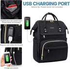 LOVEVOOK Laptop Backpack for Women 14 Inch, Teacher Nurse Work Bag Anti-Theft - Image 4