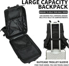 Military Tactical Backpack 45L/25L 3 Day Assault Pack Molle Daypack Hiking - Image 5