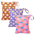 babygoal Wet Dry Bags for Baby Cloth Diapers, Washable Travel Bags, Gym Bag for by babygoal