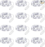 Brightown 12 Pack Led Fairy Lights Battery Operated String Lights Waterproof by Brightown