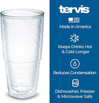 Tervis Clear & Colorful Tabletop Made in USA Double Walled Insulated Tumbler - Image 3