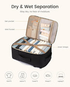 LOVEVOOK 50L Travel Backpack for Women Men, TSA Personal Item Travel Bag Fits - Image 7