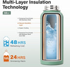 DYSANKY Insulated Water Bottle | Thickened Stainless Steel Vacuum Metal | - Image 3