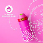 18 oz Insulated Water Bottle for Kids: Meoky Stainless Steel Water Bottle - Image 5