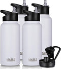 HASLE OUTFITTERS 32 oz Insulated Water Bottle Stainless Steel Double Walled by HASLEOUTFITTERS
