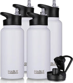 HASLE OUTFITTERS 32 oz Insulated Water Bottle Stainless Steel Double Walled by HASLEOUTFITTERS
