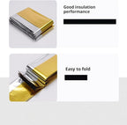 MEETSWEET Emergency Rescue Blanket Set of 8, Outdoor Survival Blanket Waterproof - Image 2