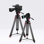 NEEWER 79"/200cm Video Tripod, Heavy Duty Aluminum Alloy Camera Tripod Stand - Image 9