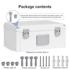 Namunanee Outdoor Electrical Junction Box, ABS Water Resistant Enclosure - Image 6