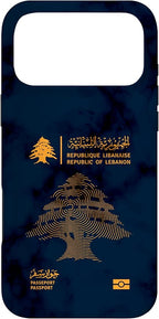 Lebanon, Lebanon Passport, Lebanon Flag, Lebanon map. Case by Unknown
