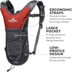 Teton Oasis/Trailrunner Hydration Backpack – Lightweight Water Pack - Image 2