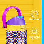 24 oz Insulated Water Bottle for Women: Meoky Stainless Steel Water Bottle - Image 5