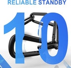 Heavy Duty Carabiner Clip, Steel Carabiners 1100lbs 3" D Shaped Spring Hook - Image 3