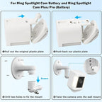 Wall Mount for Ring Spotlight Cam Battery and Ring Spotlight Cam Plus/Pro - Image 5