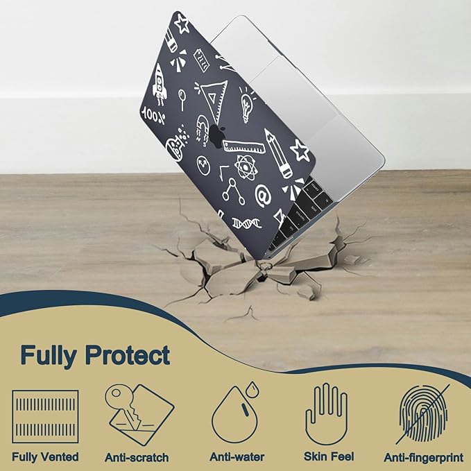 Laptop Case for New MacBook Pro 13 inch M1 M2 2016-2022 Release, Arts Pro 13.3" - Image 4