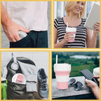 12 OZ Collapsible Travel Cup - Image 7