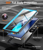 Temdan Designed for Samsung Galaxy S24 Ultra Case, Waterproof Built-in Lens & - Image 5