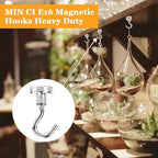 30Pcs Super Strong Magnetic Hooks, 25lbs Magnetic Hook Heavy Duty - Image 6