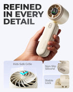 Diveblues Handheld Fan, 30ft/s Mini Portable Turbo Fan, 4000mAh Personal Fan - Image 7