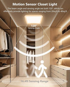 2 Pack Rechargeable Motion Sensor Ceiling Lights - Image 4